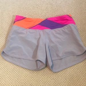 Size 6 light purple 4 inch lululemon speed shorts